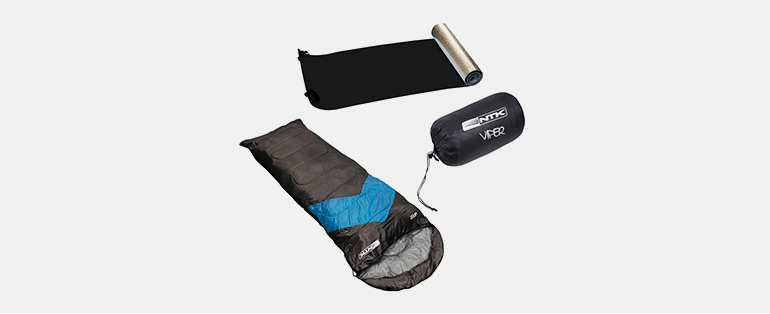 Ofertas em itens de acampamento estão aqui! - 
Saco de dormir Viper de 5ºC a 12ºC Preto e Verde + Isolante Térmico Nautika
 | Blog Tubarão Center