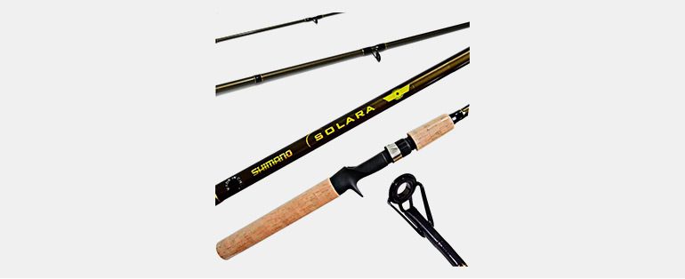 Vara de pesca você encontra aqui - Vara para Carretilha Solara 6'0 1,82mts 6-15lbs 2 Partes - Shimano | Blog Tubarão Center